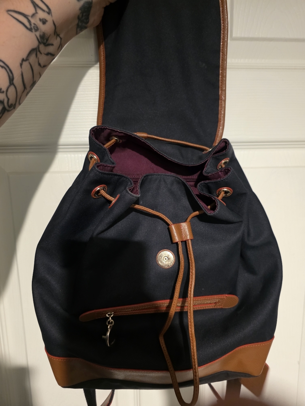 Coach Sawyer Backpack (model number F37240) - Picture 6 of 7